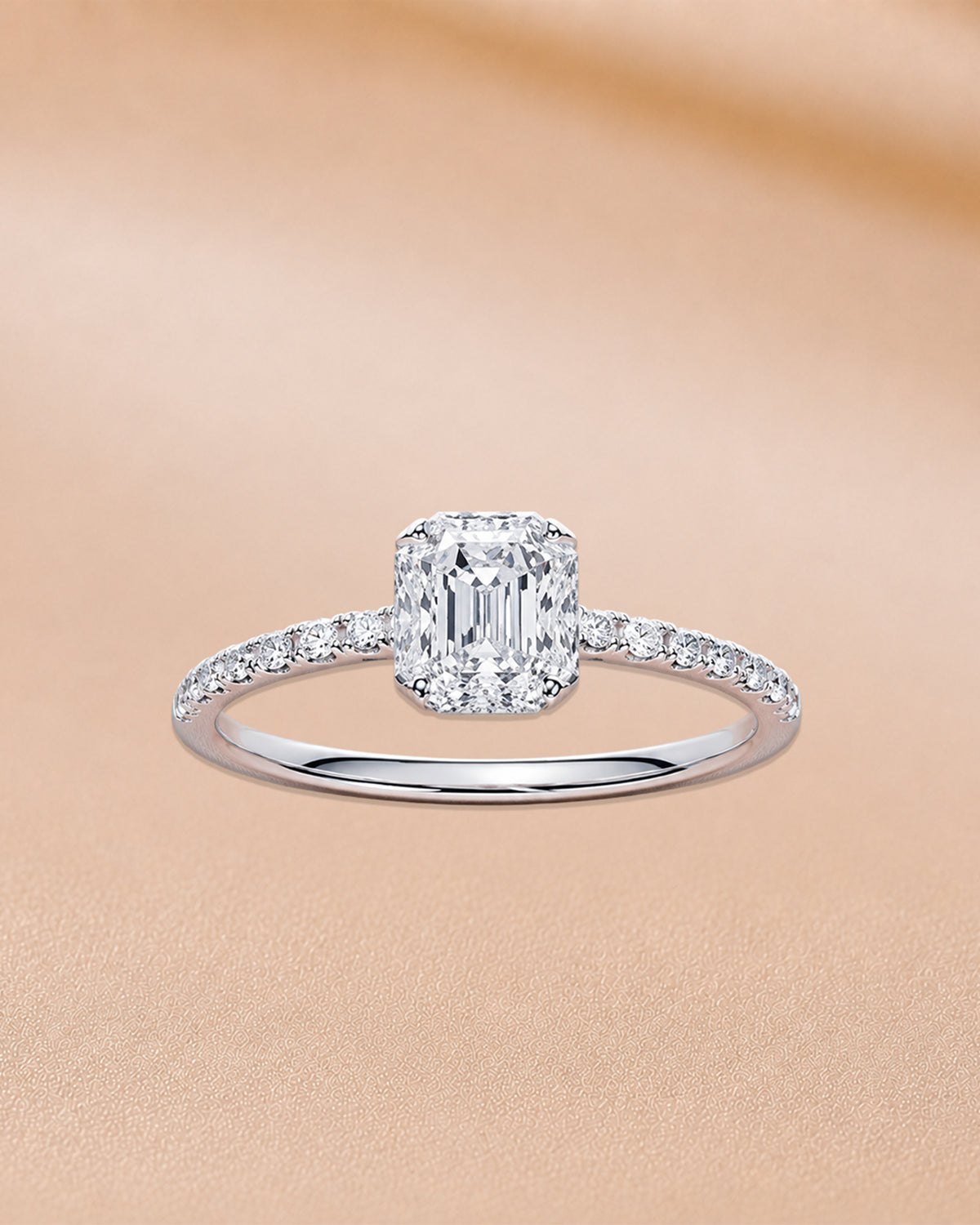 14K yellow gold multi-stone diamond ring by Oré