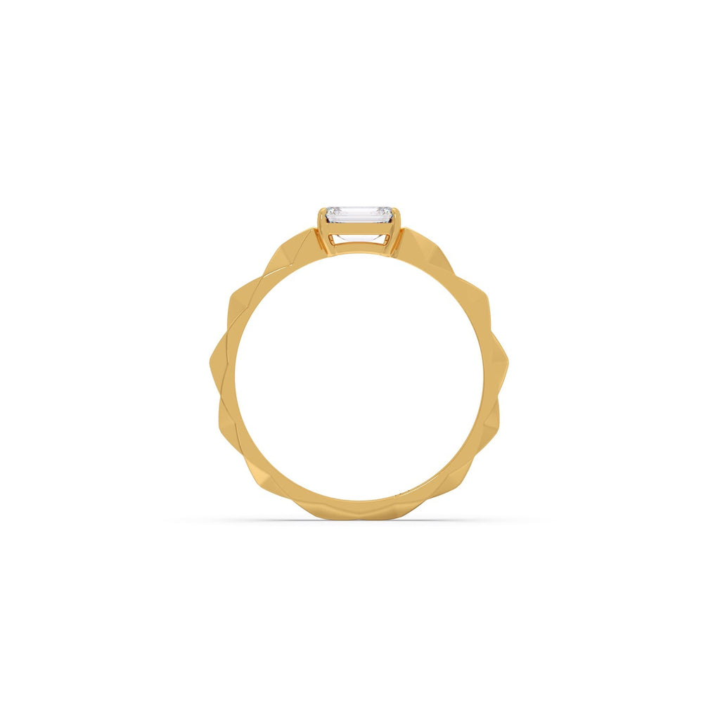 Modern Swirl Solitaire Ring (Copy) (Copy) (Copy)