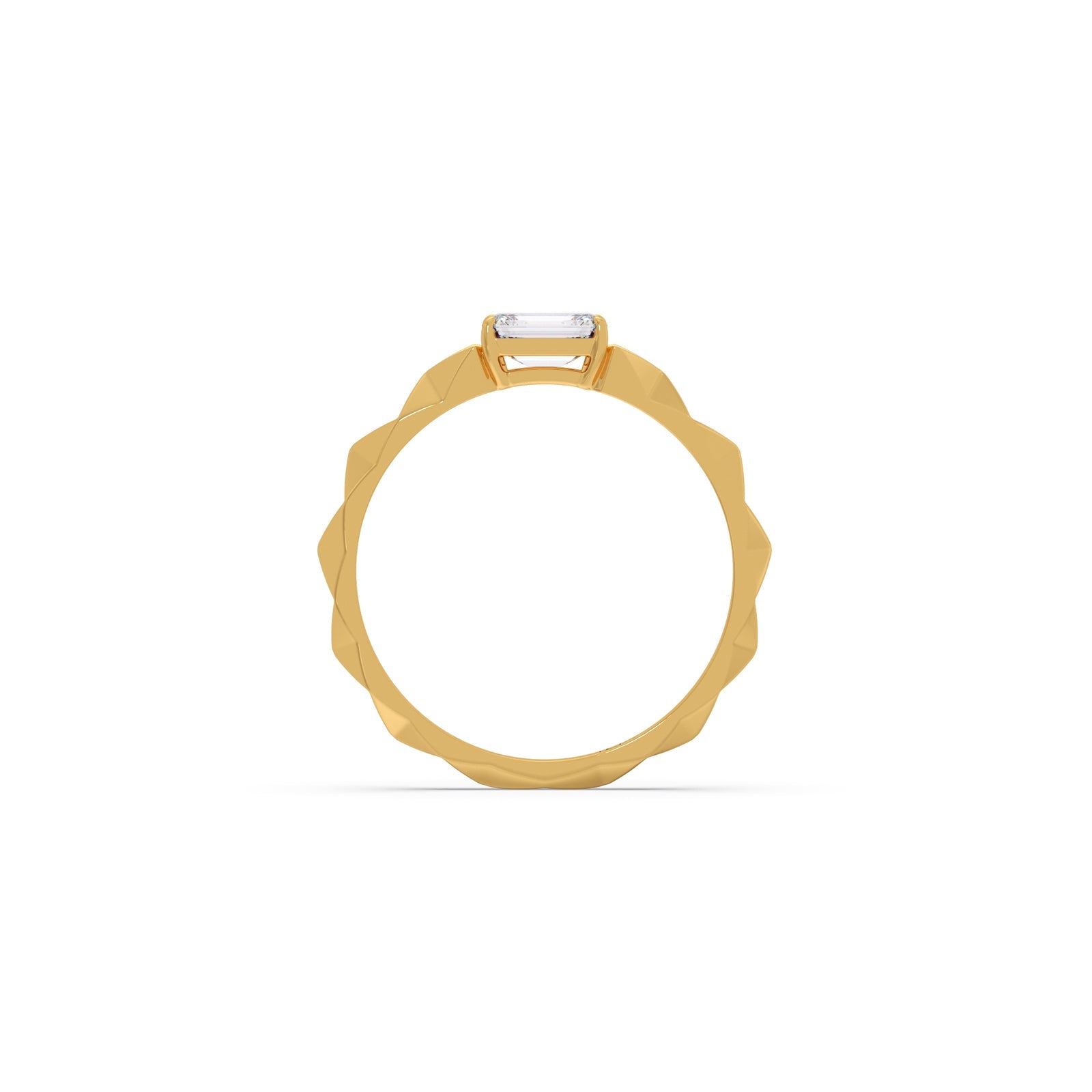 Modern Swirl Solitaire Ring (Copy) (Copy) (Copy)