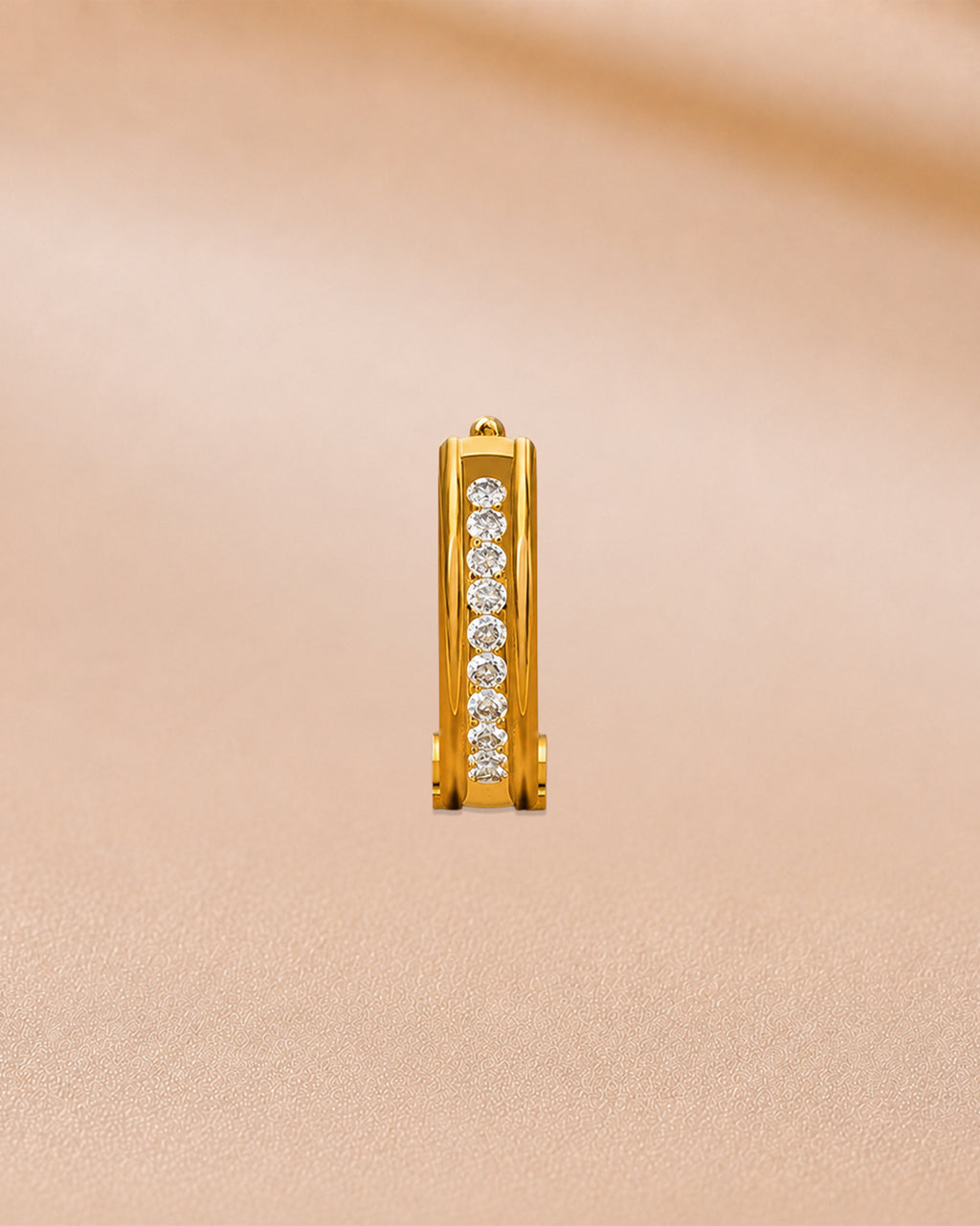 Ore 14KT Yellow Gold Nose Pin