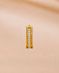 Ore 14KT Yellow Gold Nose Pin