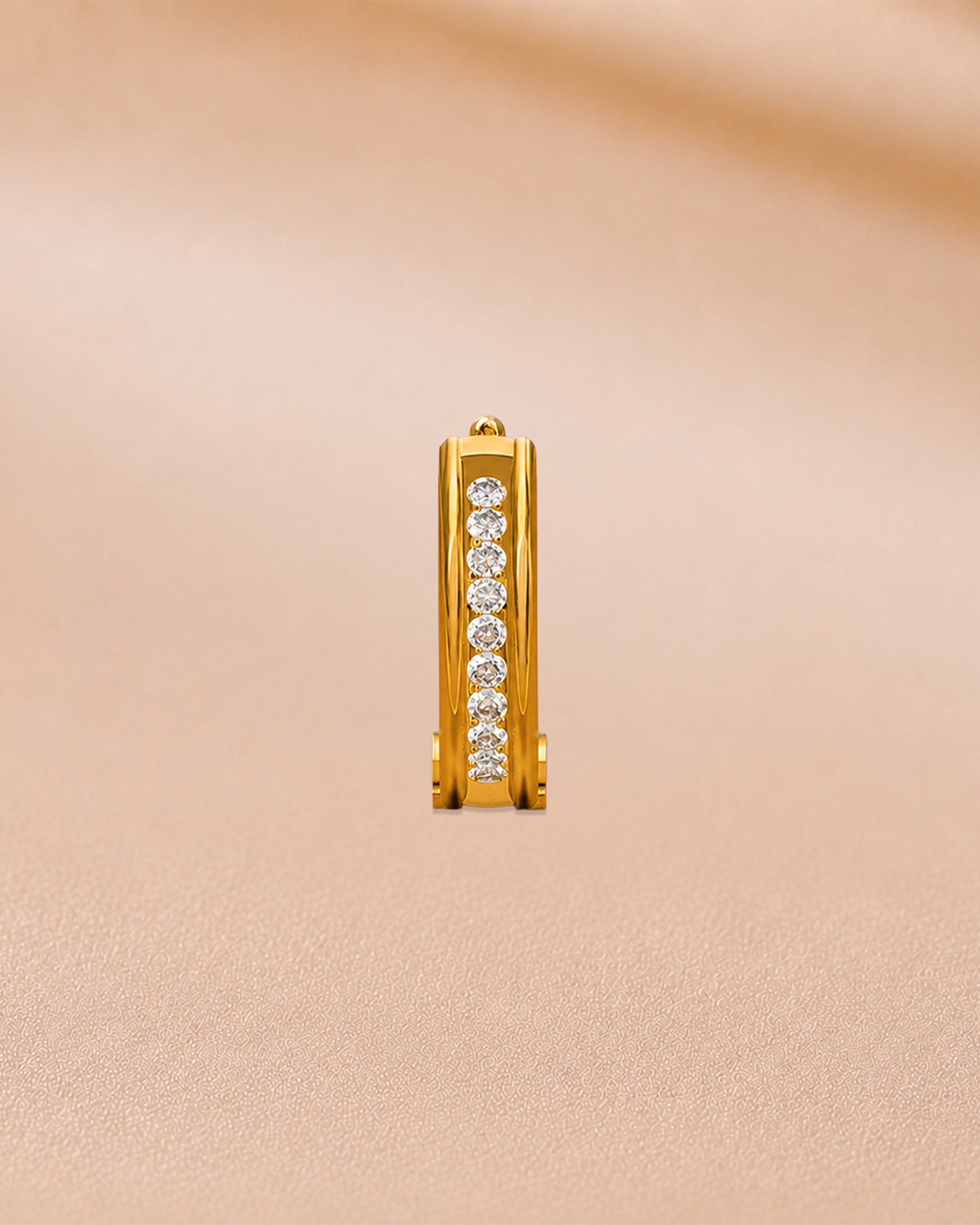 Ore 14KT Yellow Gold Nose Pin