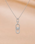 Ore 14KT Rose Gold Statement Pendant with Chain