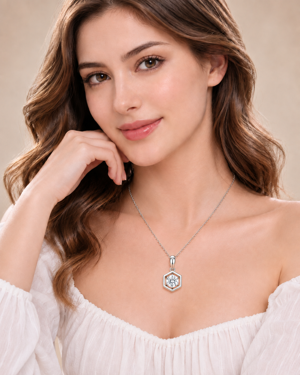 Ore 14KT Yellow Gold Pendant with Chain
