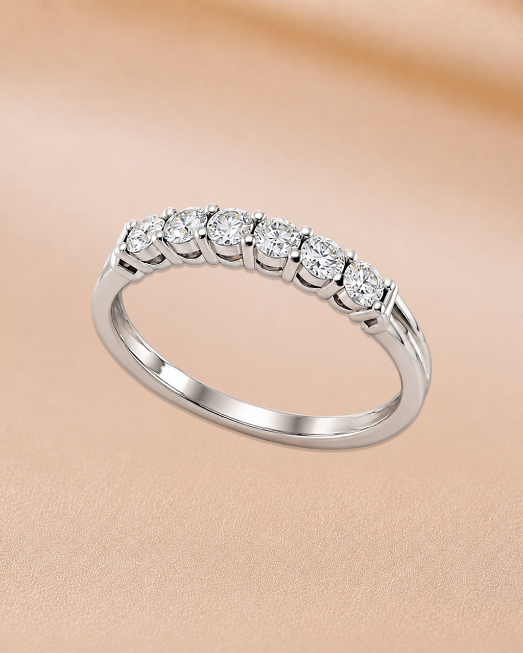 Ore 14KT Rose Gold Elegant Diamond Ring