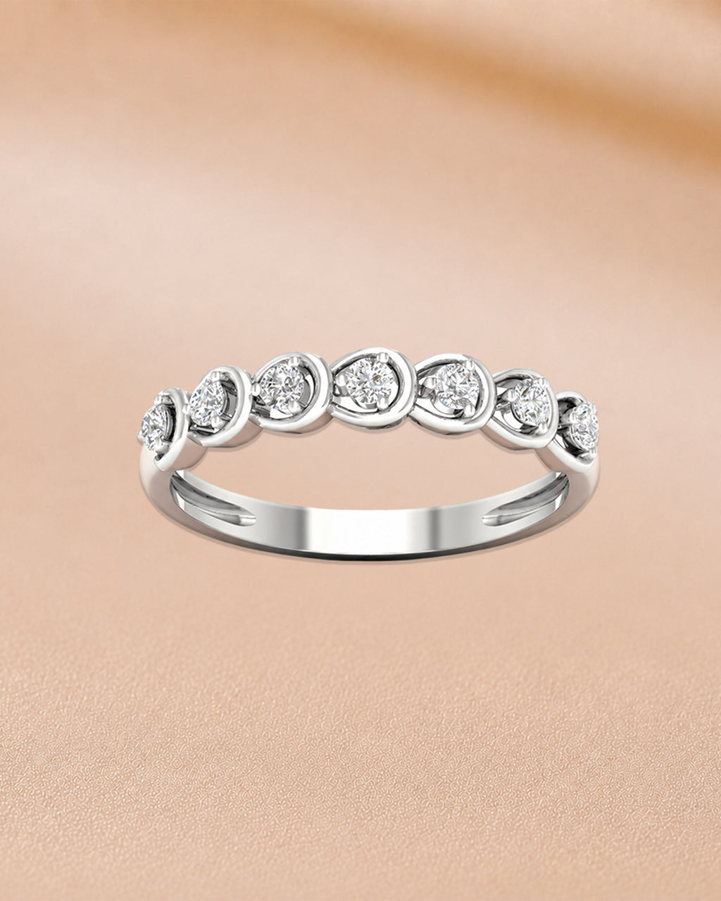 Ore 14KT Yellow Gold Standard Diamond Ring