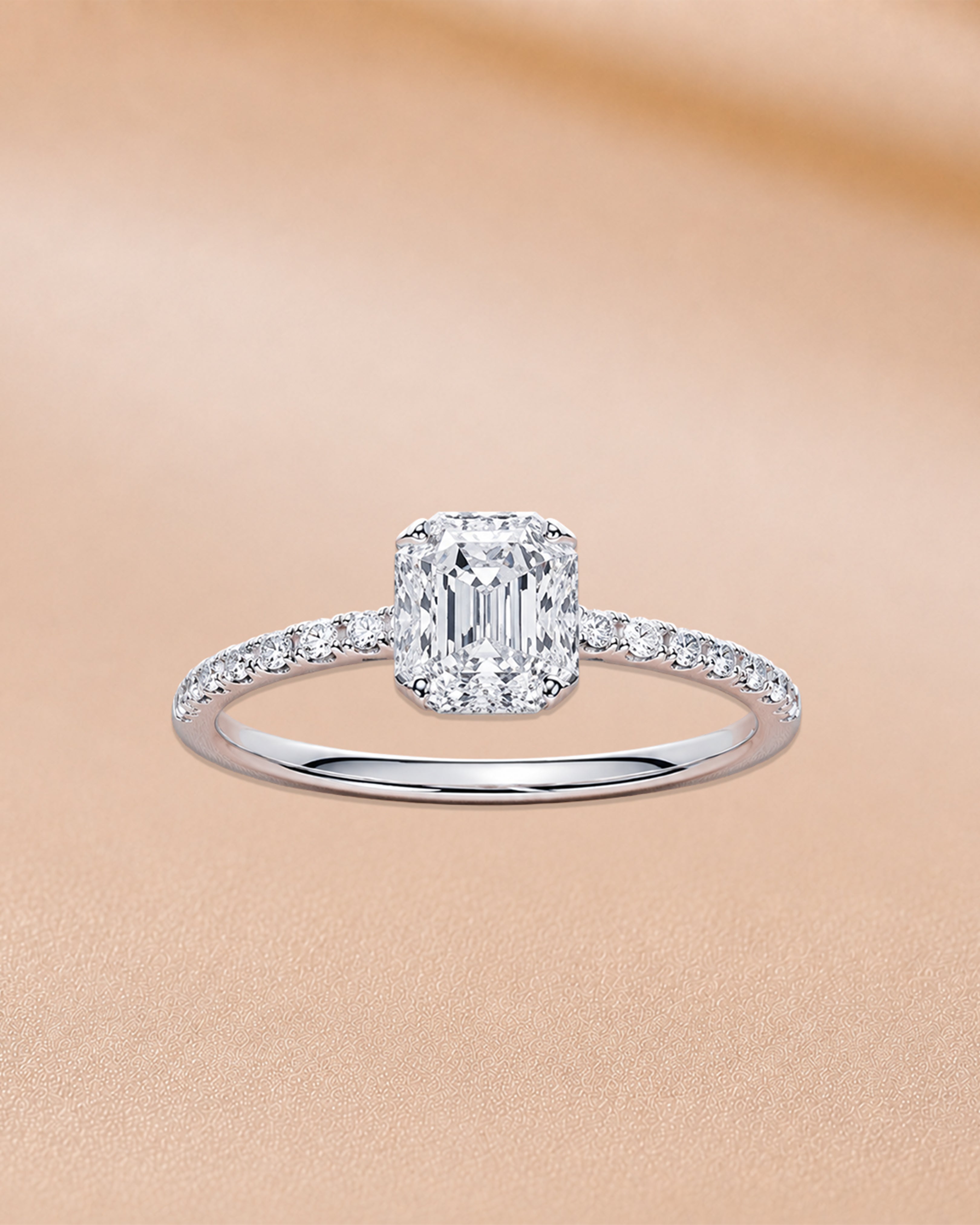 Ore 14KT Yellow Gold Diamond Ring