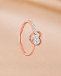 Ore 14KT Yellow Gold Heart-Shaped Ring