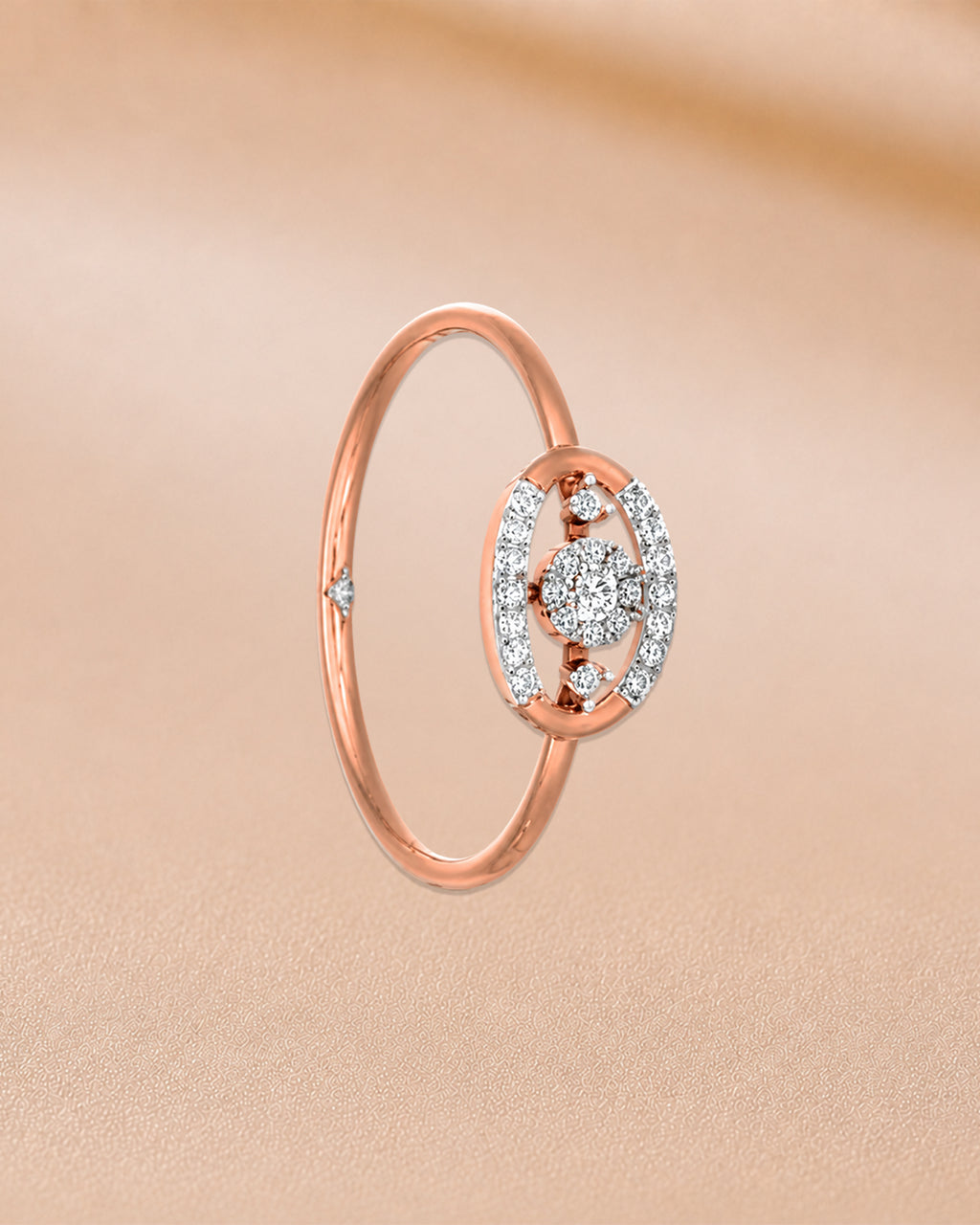 Ore 14KT Yellow Gold Oval Ring