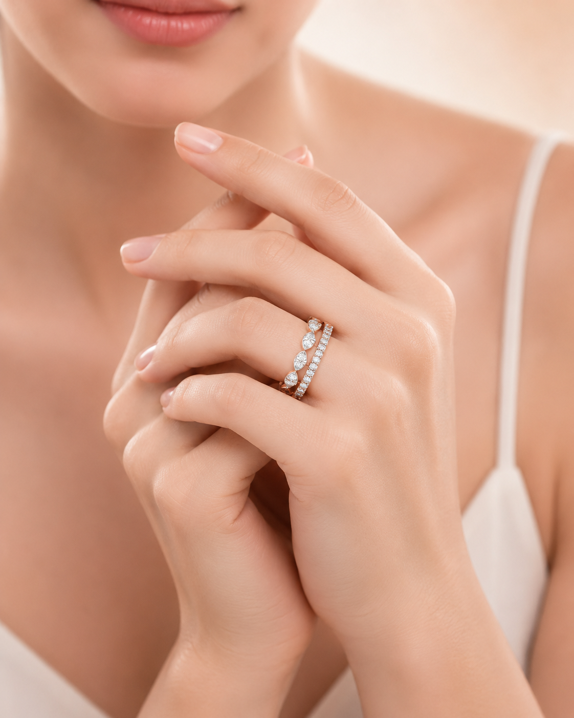 Ore 14KT Yellow Gold Crown-Shaped Ring