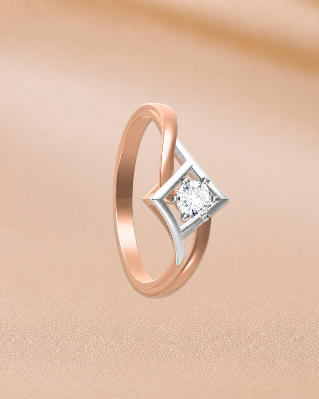 Ore 14KT Yellow Gold Classic Solitaire Ring