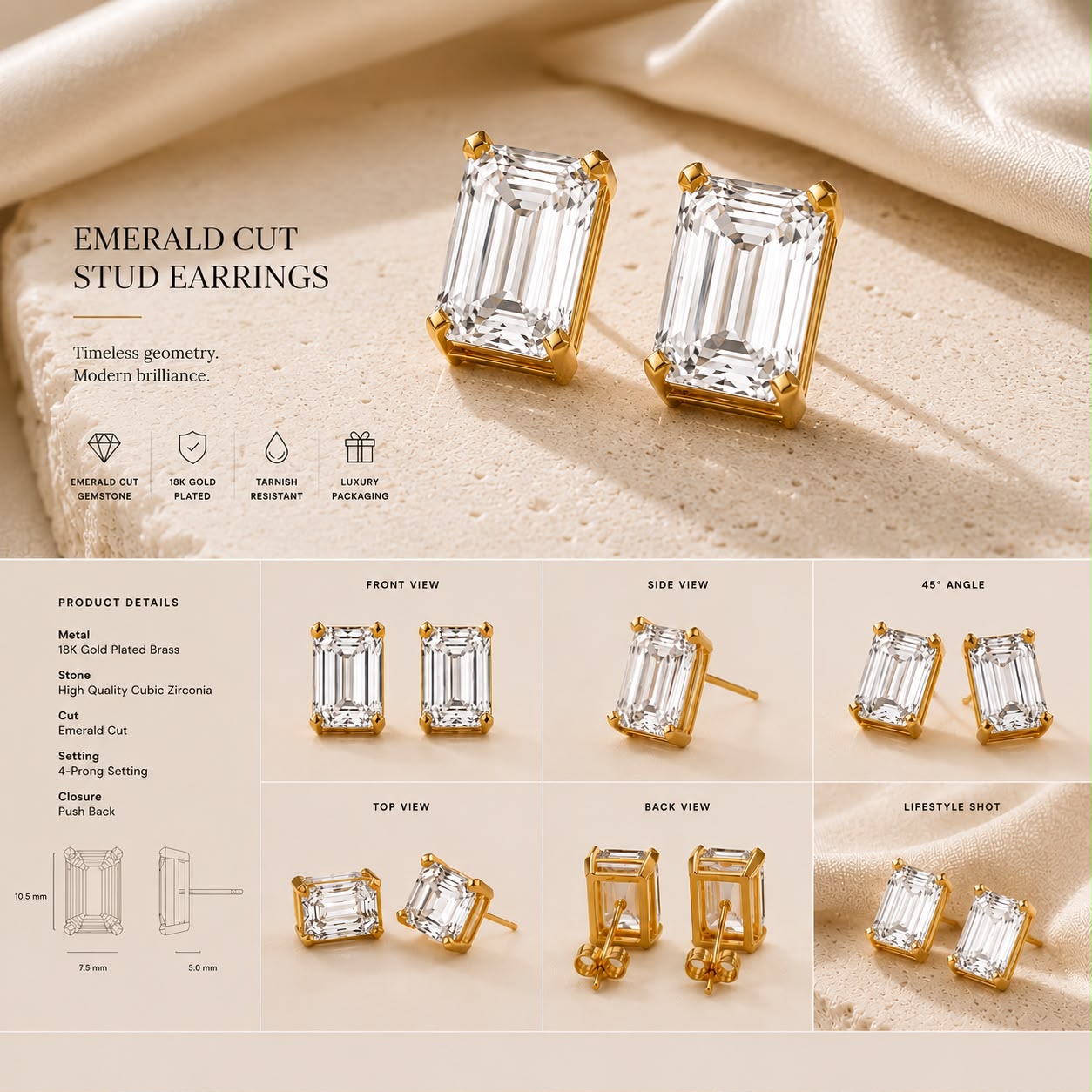 Morquise Cut with Side Diamond